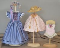 Gift Set - 3 French Fashion Doll Stands for 16" - Dress, Cape, Chemisette