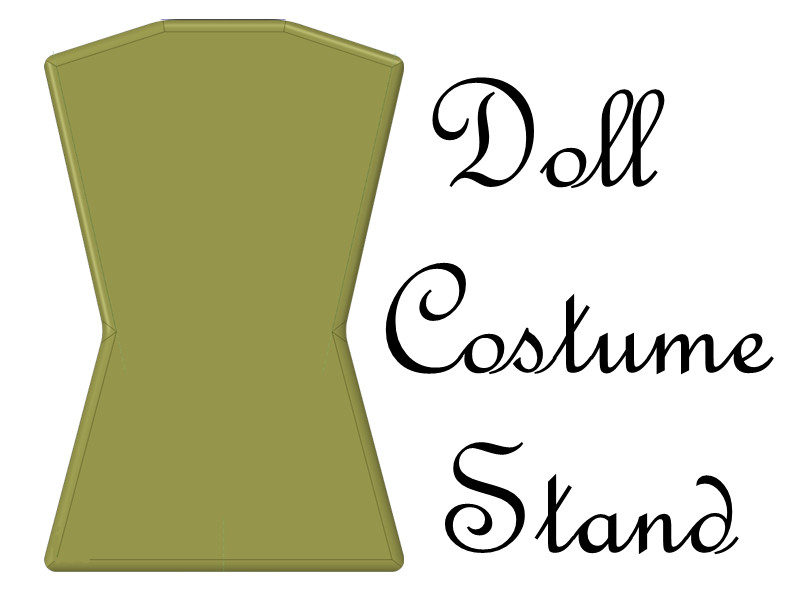 Doll Costume Stand